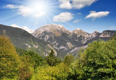 Julian Alps, Slovenia clipart