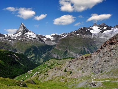 Matterhorn - İsviçre Alpleri