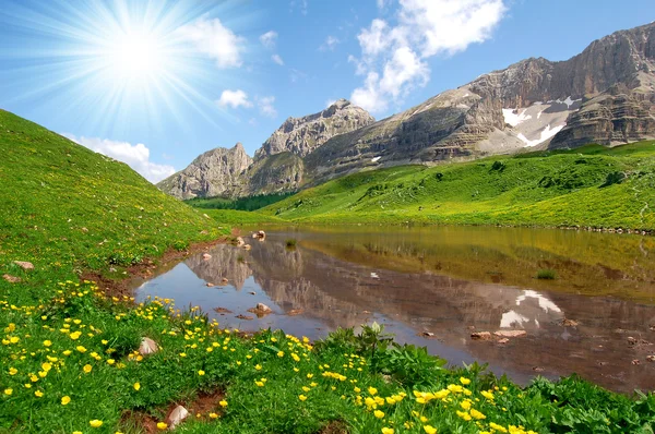 Dolomites - İtalya — Stok fotoğraf