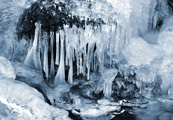Riacho de inverno — Fotografia de Stock
