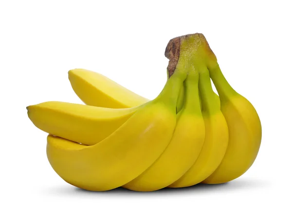 Banan isoleret - Stock-foto