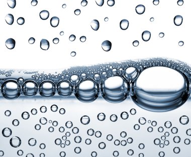 Water bubbles clipart