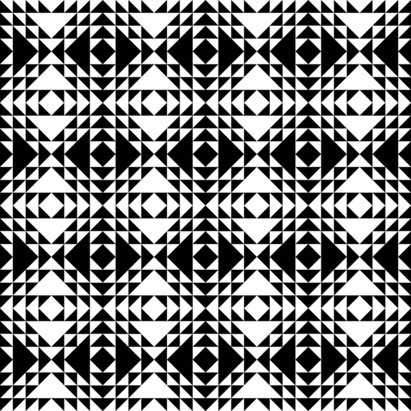 흑백 복고풍 패턴 — 스톡 벡터