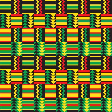 African Zig Zag Pattern clipart