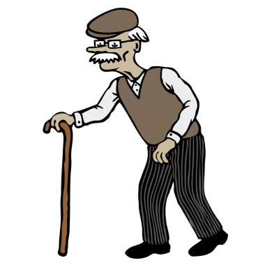 Old Man clipart