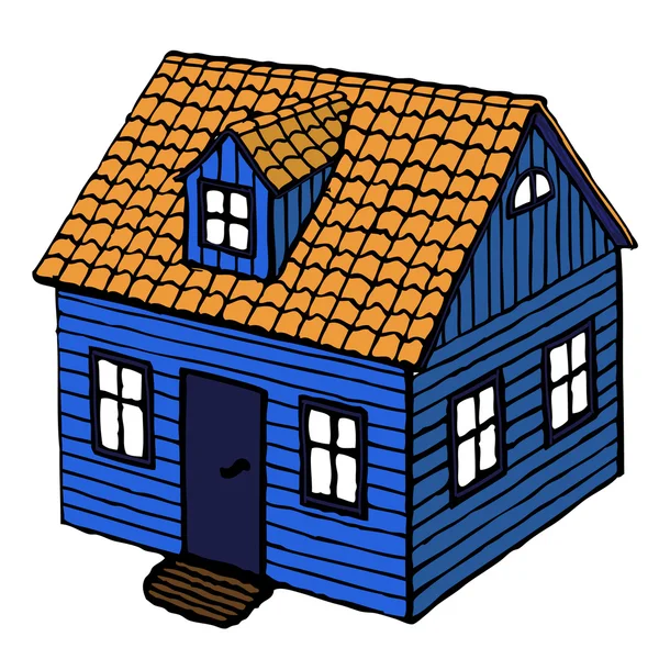 Malý dům — Stockový vektor