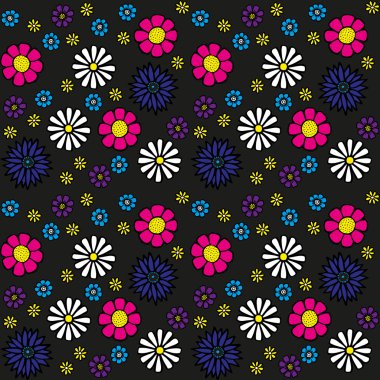 Seamless Flower Pattern clipart