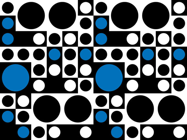 Sixties Retro Seamless Pattern