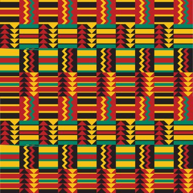 Seamless African Pattern clipart