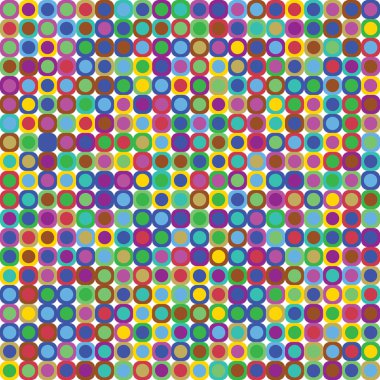 Colorful Dots Background clipart