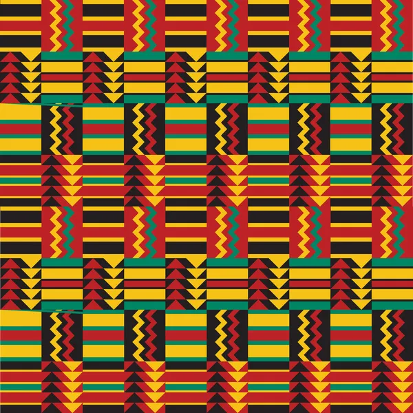 Seamless African Pattern — Stock Vector