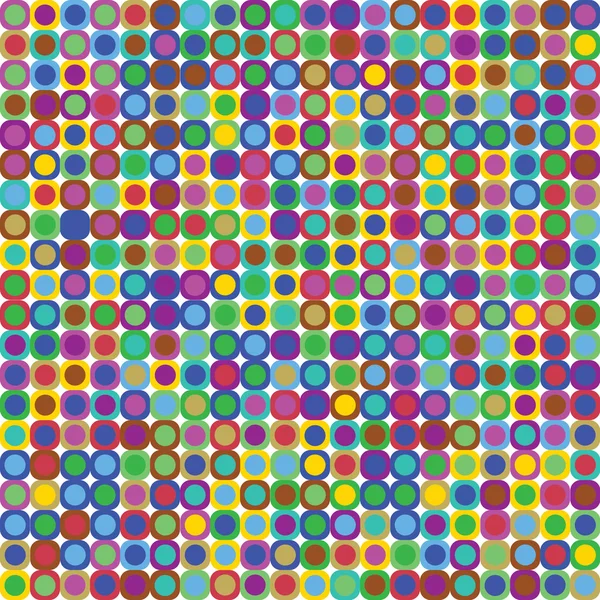 Färgglada prickar bakgrund — Stock vektor