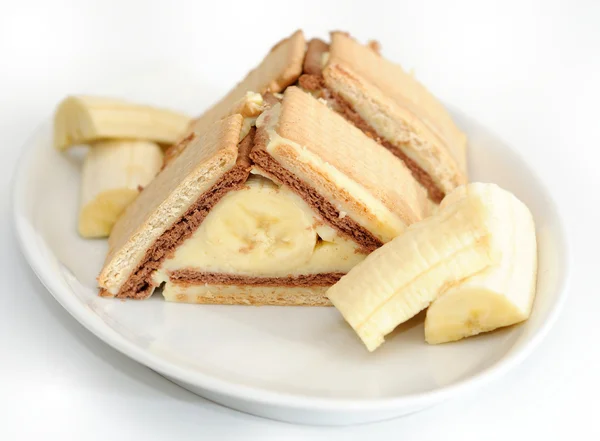 Banán torta — Stock Fotó