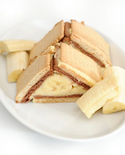Torta di banana — Foto Stock