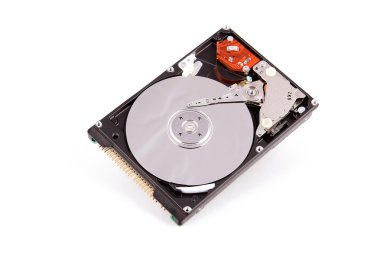 Processor isolated on a white background