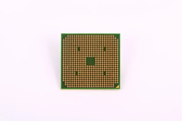 Processor isolated on a white background — Stockfoto