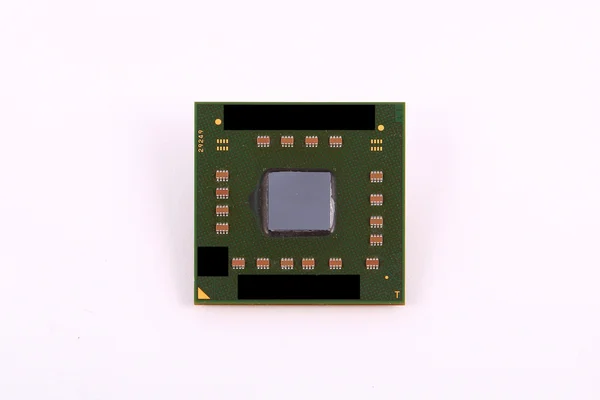 Processor isolated on a white background — Stok fotoğraf