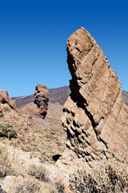 teide Vulkan'ın büyük kaya