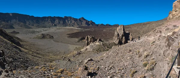 Teide rocks großes panorama — Stockfoto