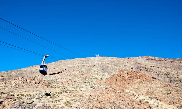 Stock image Funicular to Teide Vulkan