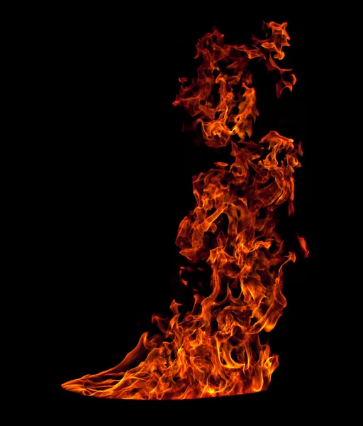 Chamas em chamas — Fotografia de Stock
