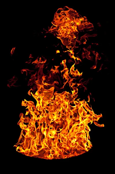 Lustige Flamme — Stockfoto