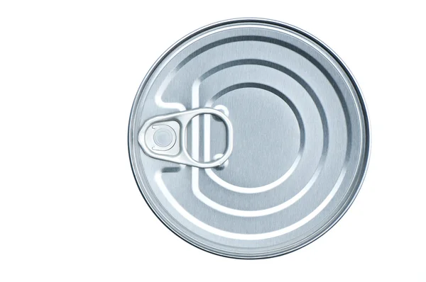 Aluminum soda can isolated on white background — Stock Photo, Image