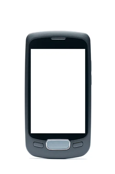Классический мобильный телефон на белом фоне - оригинальный дизайн — стоковое фото