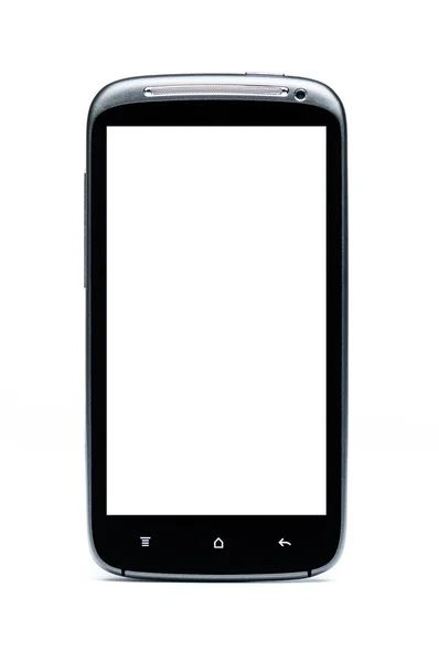 Téléphone portable classique sur fond blanc - design original — Photo