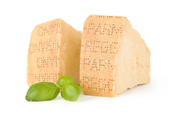 Pedazo de queso parmesano resh — Foto de Stock