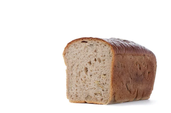 Chléb na bílém pozadí — Stock fotografie