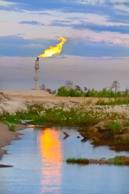 petrol gaz patlaması