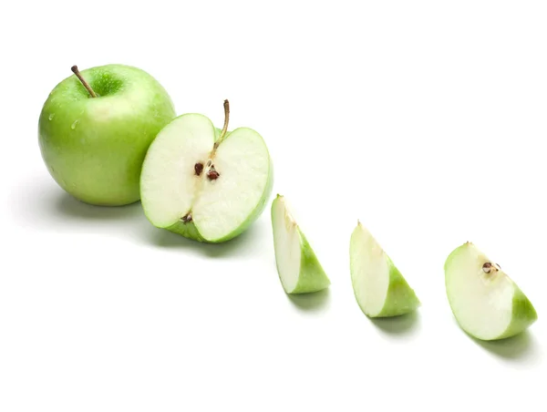 Groene appels — Stockfoto