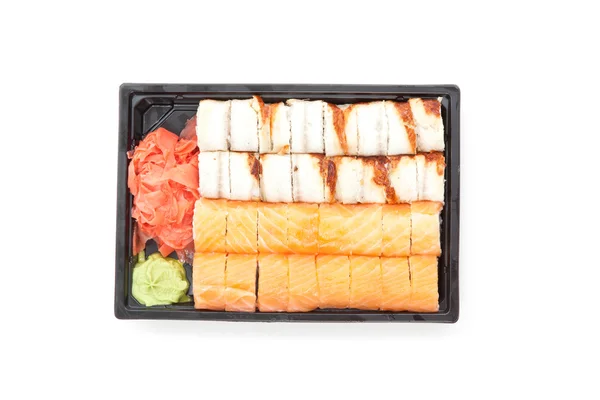 Maki sushi z wasabi — Zdjęcie stockowe