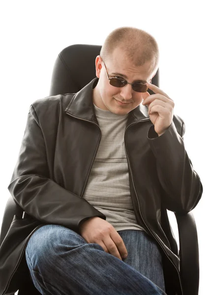 Man in sunglasses — Stock Photo, Image