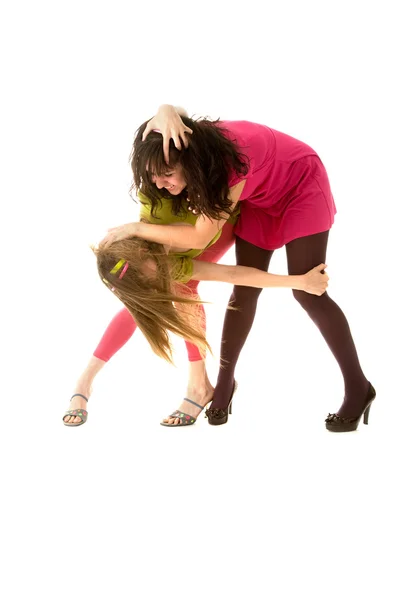Two funny girls — Stock Photo, Image