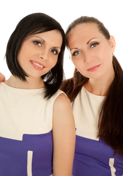 Two woman looking to the camera — Stock Photo, Image