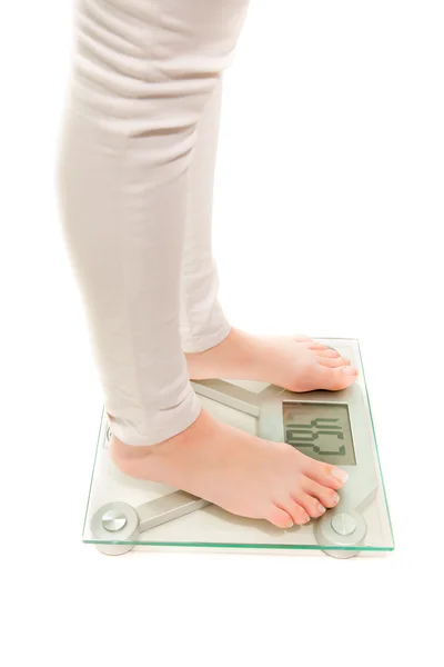 stock image Weighing scales isolated