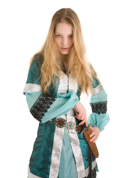 stock image Young elf woman