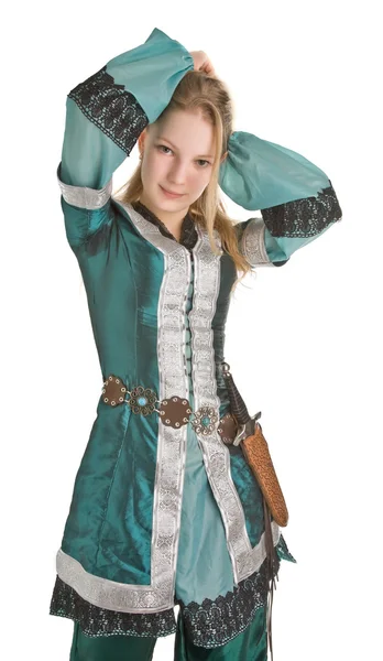 Blond elf girl — Stock Photo, Image