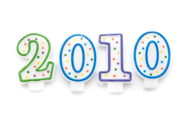 Obrázek šťastný nový rok 2010 — Stock fotografie
