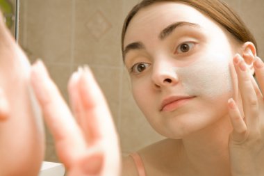 Facial mask clipart