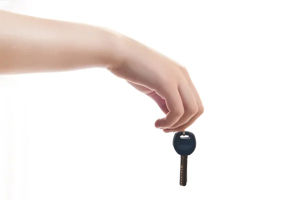 Hand holding the keys — Stock Photo, Image