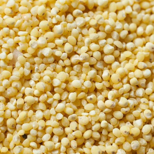 Pilled Proso semena jako texturu — Stock fotografie