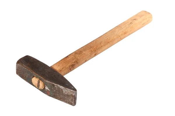 Vecchio martello arrugginito — Foto Stock