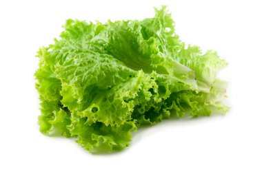 Green salad leaf clipart