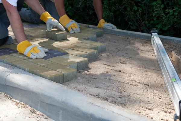 Brick pavers — Stock Photo, Image