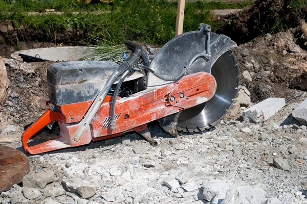 stock image Circular saw for stone