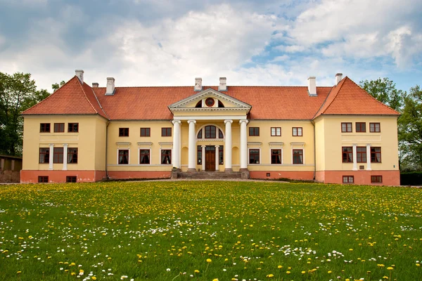 Stock image Durbe manor house near Tukums, Latvia.