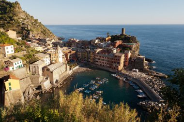 Vernazza köyde cinque terre, İtalya